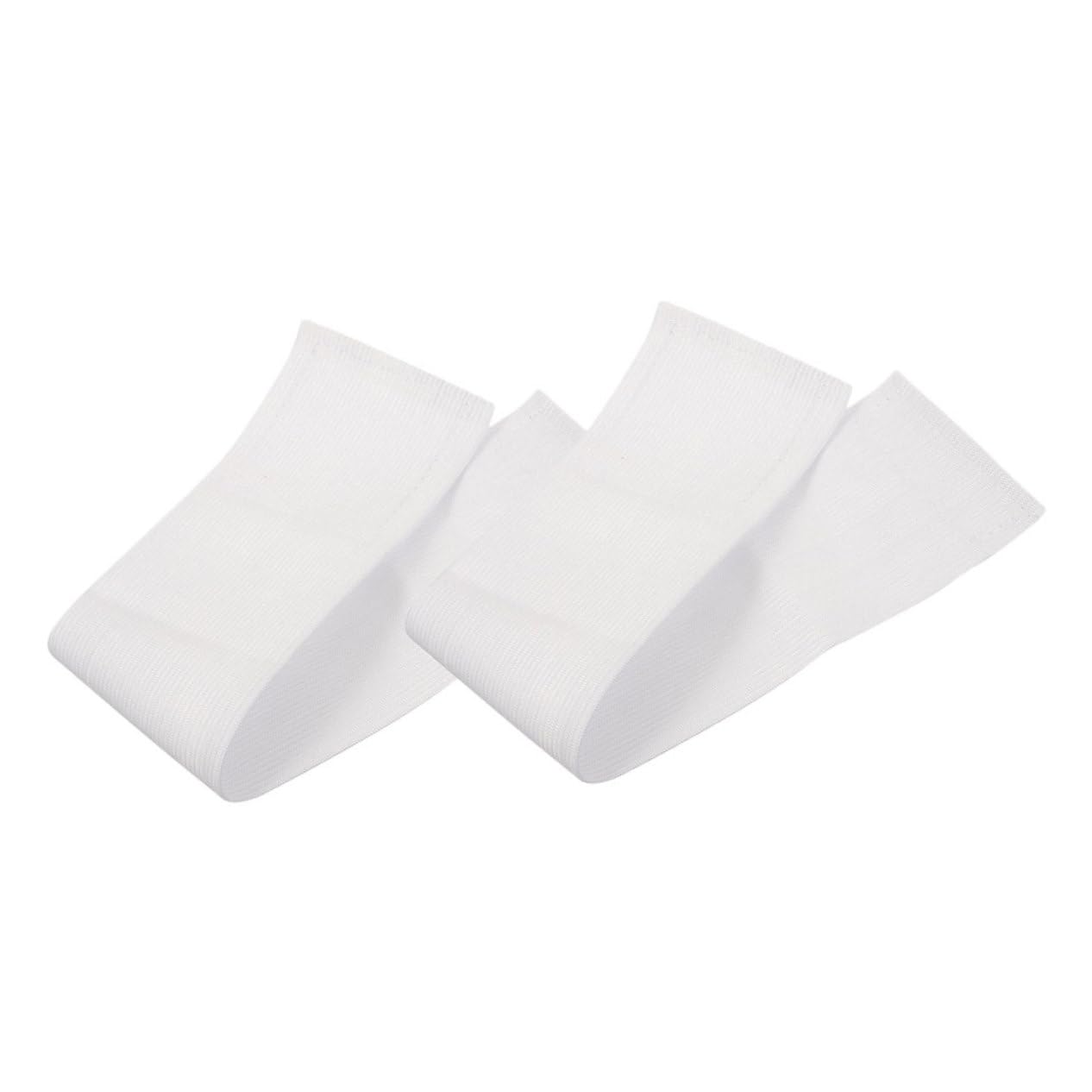 Mipcase Captain Badge for Adults 2pcs White Blank Arm Band for Team Sports DIY Projects