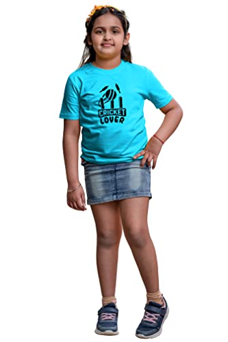 Image of Kids Cricket Lover Half Sleeve Printed Tshirt