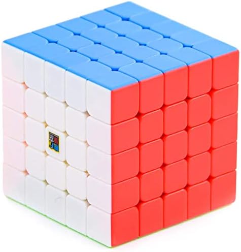 Cubo Moyu Meilong 5x5x5 MF8890 Stickerless Frosted Para Speedcubing