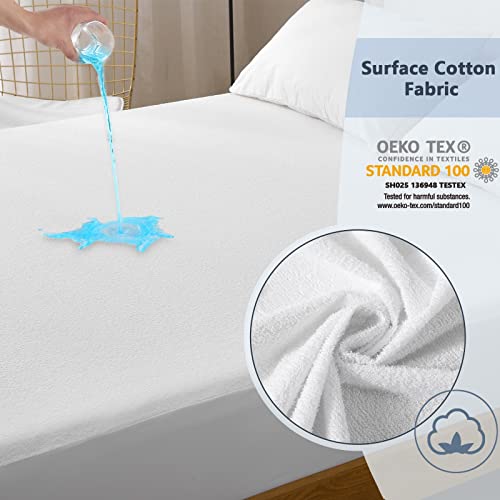 Amazon Brand – Umi Reißverschluss Alles inklusive wasserdicht Matratzenschoner Matratzenschutz Baumwolle Höhe 16 cm - 90x200 cm - Image 7