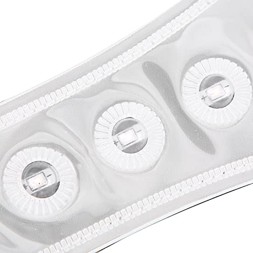 Colete LED ao ar livre, Visibilidade ajustável Colete refletivo de LED elástico, Colete refletivo de
