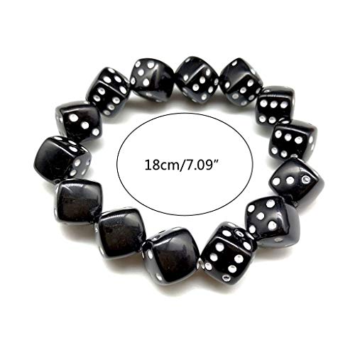 Fashion Acrylic Dice Beads Bracelet Colorful Acrylic Lucky Dice Bracelet Jewellery Surprise Gifts for Families4