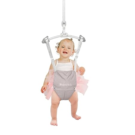 Baby Door Jumpers and Bouncers Exerciser Set with Door Clamp Adjustable Strap for Toddler Infant 6-24 Months?