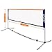 kowaku Badminton Sets Backyards with Net Multifunctional Portable Professional Easy Setup Volleyball Net Backyard for Court Backyard Indoor Lawn, 5.1m Width