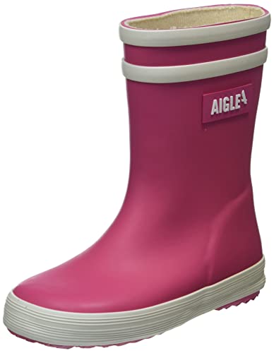Aigle Baby Flac 2 Unisex Children's Rain Boots, Pink New, 6 UK