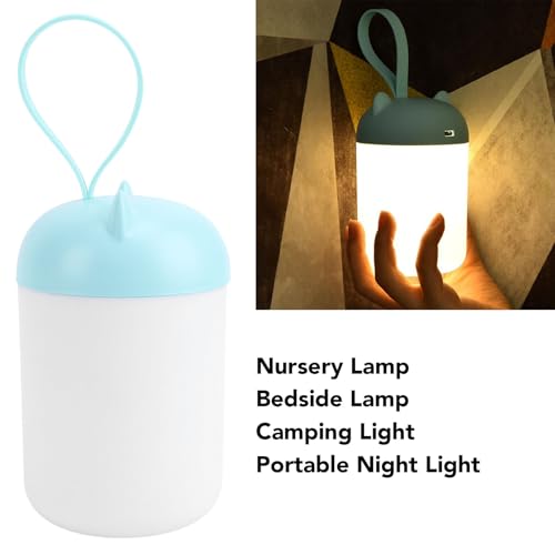 Lámpara de mesa nocturna LED portátil con luz cálida miniatura 6