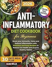 Gu&iacute;a Insights Audiobook Anti-Inflammatory Diet Cookbook For Beginners: Boost your Immunity, Detox and Reduce Inflammation with Delicious and Easy Recipes to Restore Gut Health and Acquire Healthy Habits! +30 days meal plan Full
