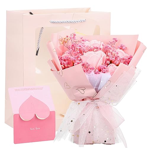 Ramo de flores secas para mujer decoración día especial
