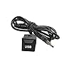Teclink DVN USBG6 autoradio USB-aansluiting adapter kabel voor VW Golf 6 / Golf / GTI/R MK5 Scirocco Rabbit Navi Radio