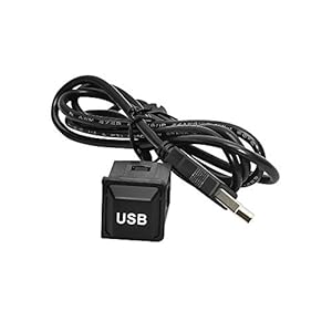 Teclink DVN USBG6 autoradio USB-aansluiting adapter kabel voor VW Golf 6 / Golf / GTI/R MK5 Scirocco Rabbit Navi Radio