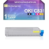 Contenido del paquete: 1 cartuchos de tóner C831. 1 x C831 Amarillo.