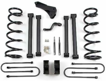 Zone Offroad 5" Coil Spring Lift Kit for Ram 1500/2500/3500 Mega Cab 4WD (2003–2007)
