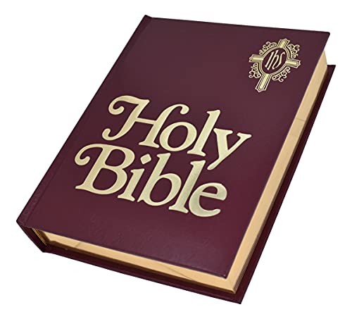 New Catholic Bible Family Edition (Burgundy) [Hardcover] Catholic Book Publishing Corp