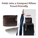 Travel Blanket with Carry Bag, Lightweight Wearable Airplane Blanket, Soft Packable Throw for Travel & Office - Image 3