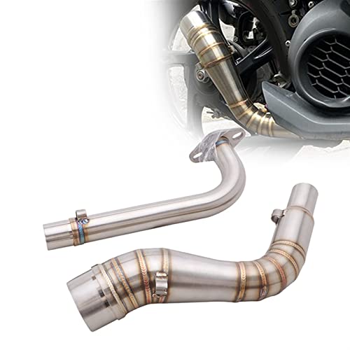 Tubo de escape con colector frontal de acero para Yamaha NMAX 125 silenciador deportivo