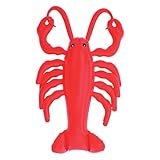 Beistle Inflatable Crawfish- Large Red Lobster Decoration for Crawfish Boils, Mardi Gras, Seafood Parties, and Summer Events, Indoor/Outdoor Use