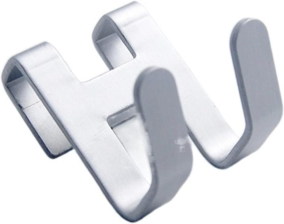 Space Aluminum Towel Hooks Hanging Kitchen Storage Organizer Shower Towel Holder Hardware Towel Rack for Bathroom Accessories