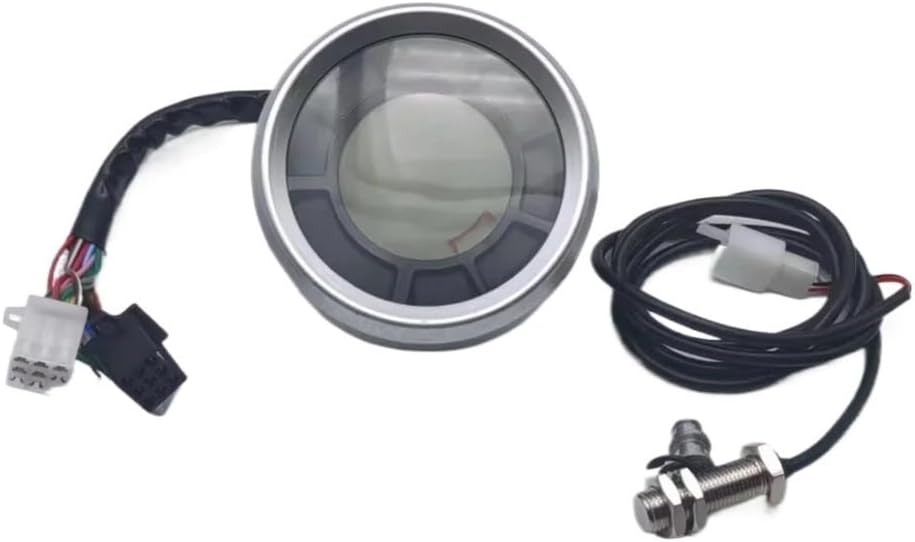 Motorcycle Odometer Gauge 12000RPM 199km/h Motorcycle Digital Tachometer Odometer Tachometer Cylinders Trip Meter For For Scrambler 15-18