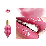 Melemando 6 Color Glossy and Sparkle Plumping Lipgloss Moisturizing Lip Plumper Shiny Jelly Lip Glos