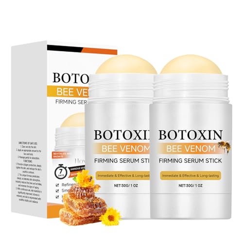 2PCS Bienengift Serum Stick - Bee Cream Bienengiftsalbe - Bot-o-x Bienengift Faltencreme - Anti Falten Creme mit Bee Venom Bienengift - Anti Aging Bienengift Creme - Straffende Gesichtscreme