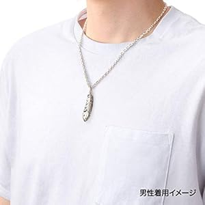 Amazon.co.jp: [SAAD(サード)]フェザー(左向き) シルバー925製