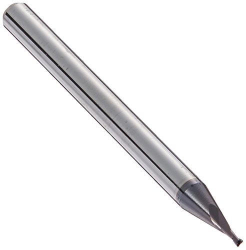 Image of Kodiak Cutting Tools KODIAK132449 USA Made Solid Carbide End Mill, Coated, 2 Flute, 1 /8 inch Shank, 1 /16 inch Length of Cut, 1-1 /2 inch Overall Length, 1 /32 inch Diameter