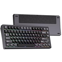 jun22❇️ Ussixchare 75% Gaming Keyboard Gasket Mount Mechanical Keyboard