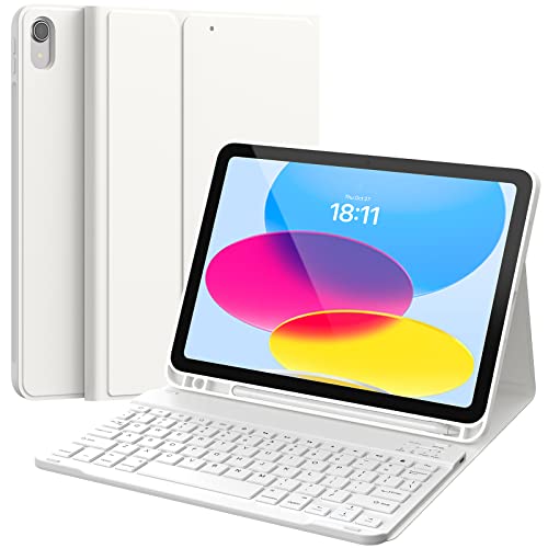 CHESONA iPad Keyboard Case for iPad (A16) 11th/10th Gen