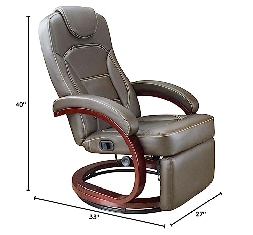 Thomas Payne 3477222 Brookwood Chestnut Euro Chair #TOP5