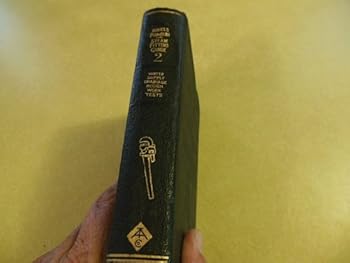 Leather Bound AUDELS PLUMBERS AND STEAM FITTERS GUIDE #2 Book