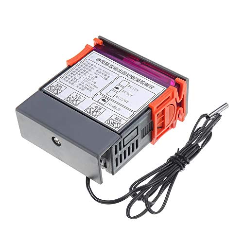 For Arduino-HENG Module Kits Accessory DC12/DC24/AC220 Automatic Thermostat Cooling Heating 2 Group Output Upper and Lower Limit 2 Relay Output ( Size : AC220V )