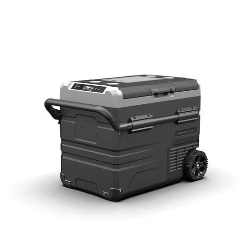 Powerology Smart Portable Fridge & Freezer 15600mAh 45L - Gray