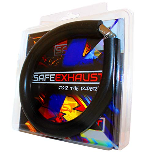 Protettore dello scarico della moto, colore nero