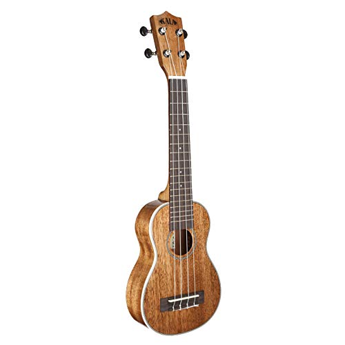 KALA KA KA KSLNG Ukulélé Soprano KOA Series Long Neck - Les Beatles, Paul McCartney, John Lennon, RIngo Starr, George Harrison KALA KA KA KSLNG Ukulélé Soprano KOA Series Long Neck