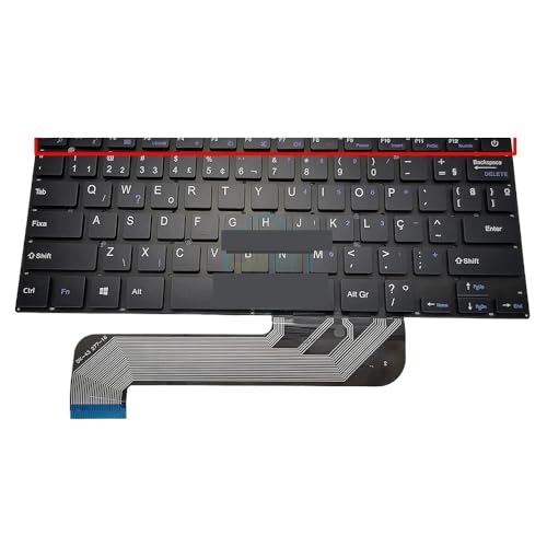 Clavier brésilien PCBOX PCB-GLW1 pour rédiger en portugais