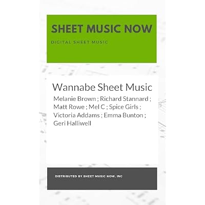 Wannabe Sheet Music