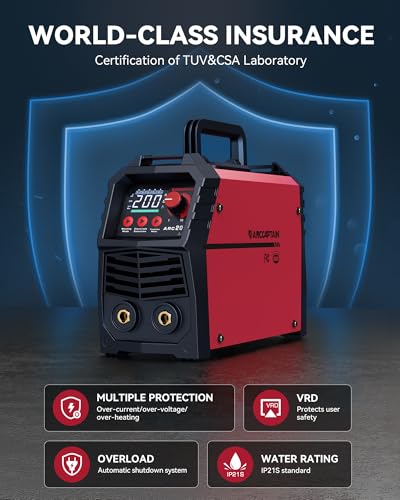ARCCAPTAIN 200A Lift TIG Welder