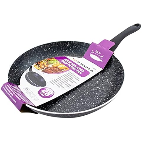 BARGAINS-GALORE 28CM Non-Stick Deep Frypan Cover