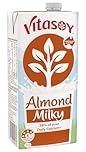 Vitasoy UHT Almond Milky, 1 Litre (Pack of 12)
