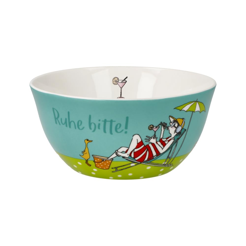 Goebel Bowl 15 cm Calm Please! Barbara Freundlieb