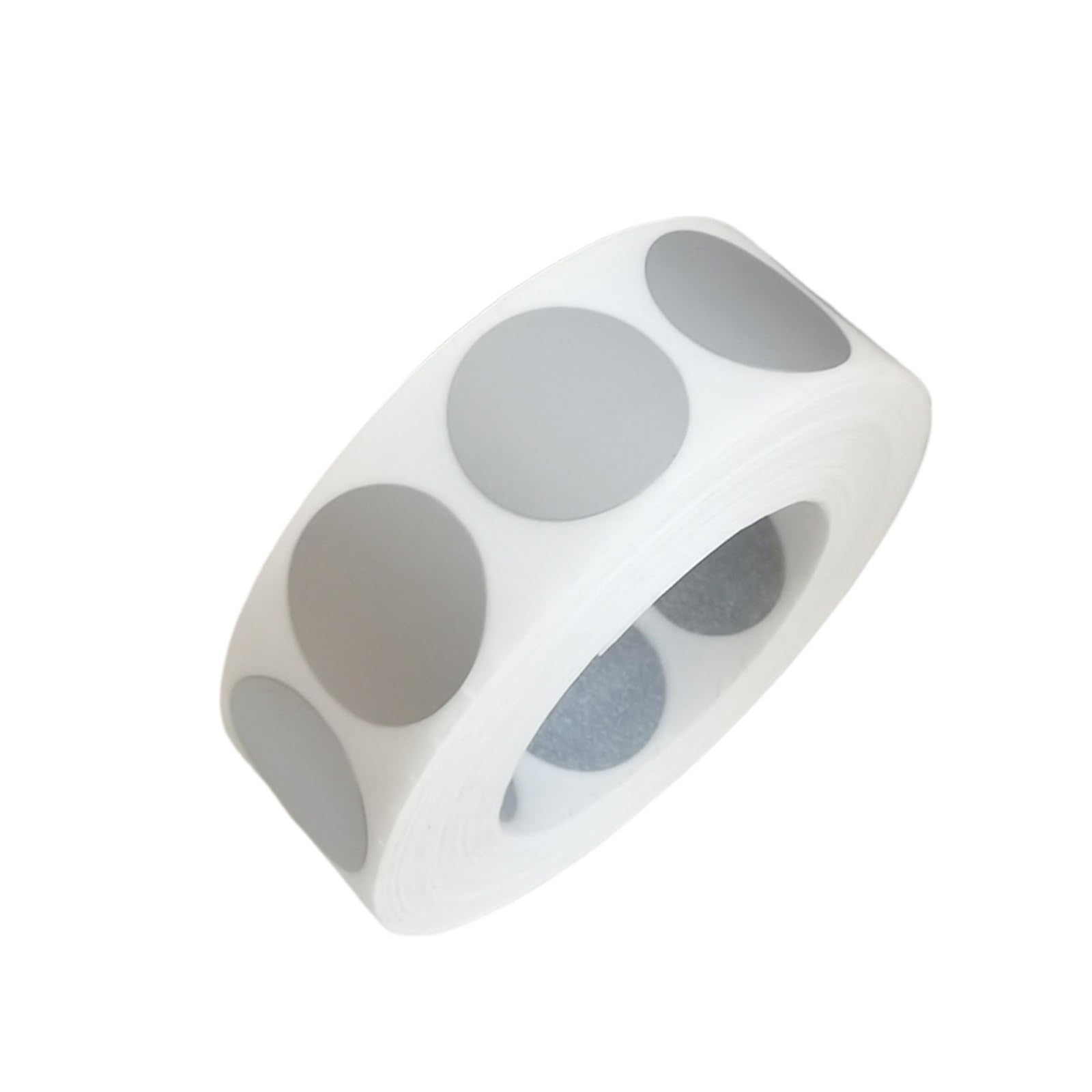 Autocollants à gratter ronds 20mm argent pour ticket de loterie maison DIY