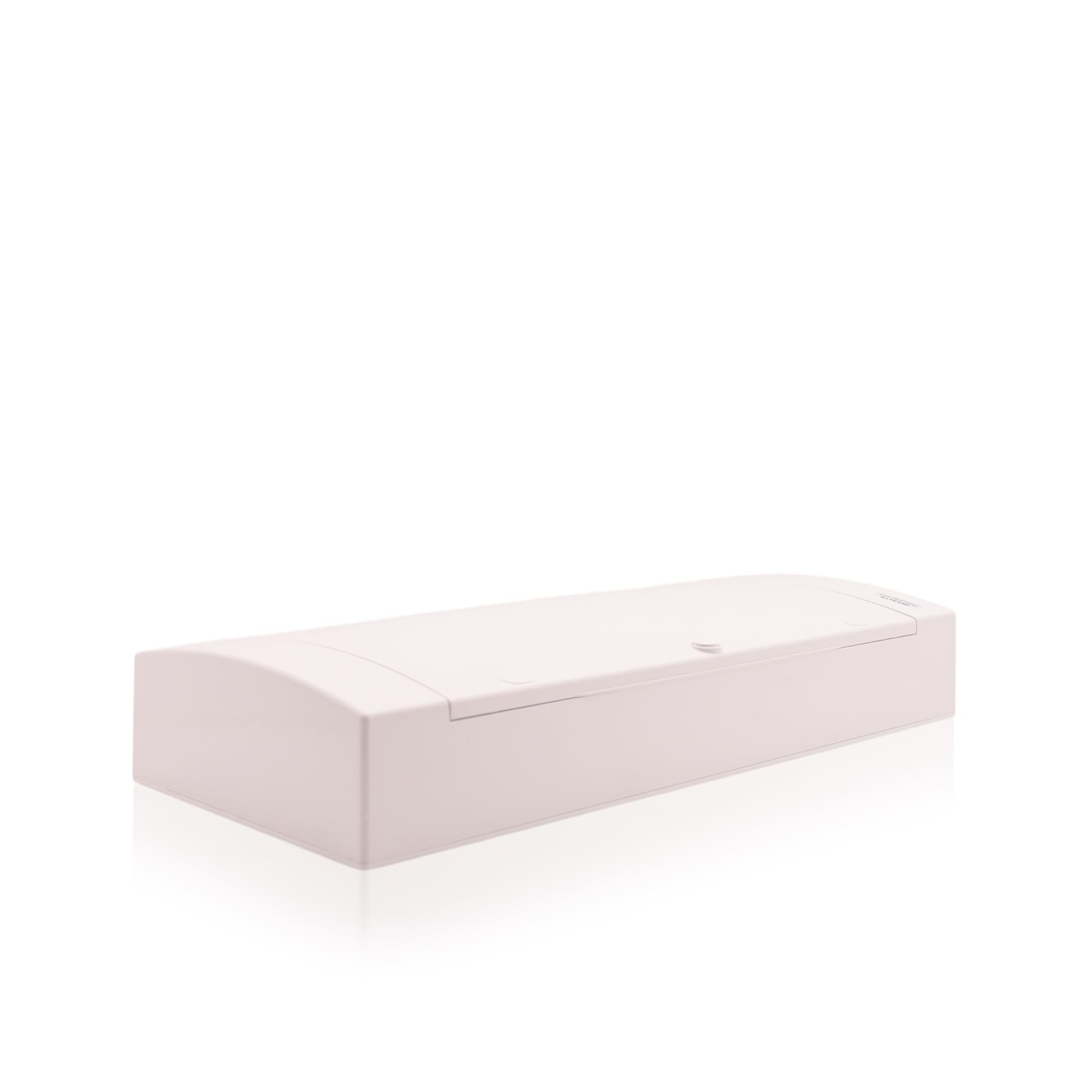 ‎Intratec Kommunikationsverteiler Aufputz, IP40 – Multimediaverteiler für Full Connected Home, Schaltschrank für Multimedia-Systeme, 287 x 653 x 112 mm, Weiß
