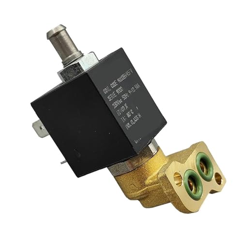 Válvula solenoide de latón 9000BH AC 220V de 3 vías normalmente cerrada para cafetera 2