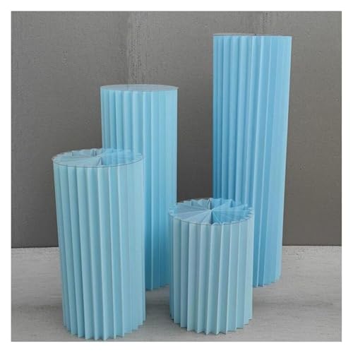 Pilier romain en carton de 40cm pour centre de table de mariage élégant