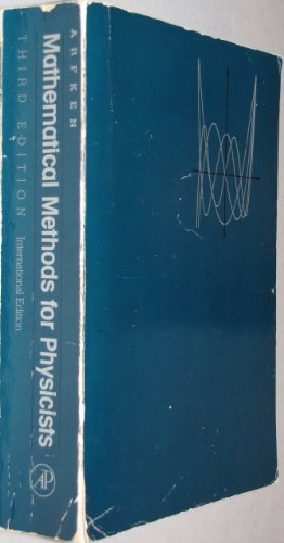 Mathematical Methods for Physicists 0120598108 Book Cover