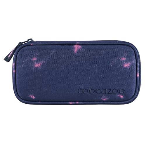 Coocazoo Mäppchen „Arctic Midnight”, lila-rosa, großes Hauptfach, Schlaufen für Zirkel, Geodreieck und Lineal, Stundenplanfach, Stiftehalter, Reißverschlussfach, ab der 3. Klasse