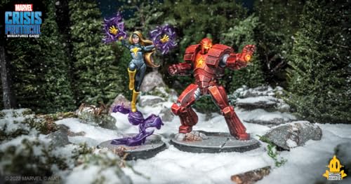 Marvel Crisis Protocol Crimson Dynamo & Dark Star Jeu de Figurines FFGCP88 Atomic Mass Games - 5