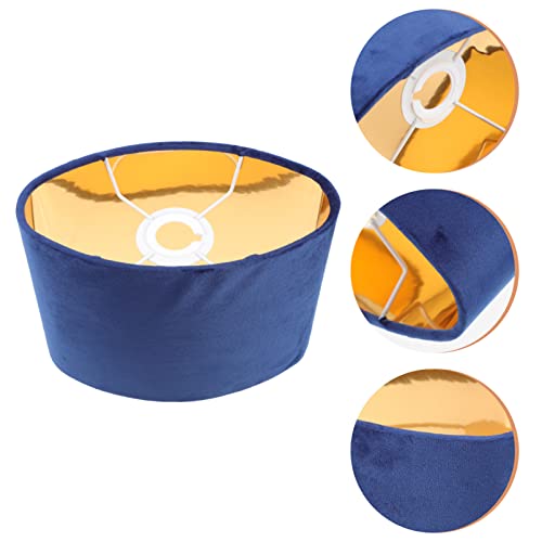 OSALADI Petit Abat- Jour Lustre Abat- Jour Ovale Mur Applique L' ombre de Plancher De Chevet Table Abat- Jour Lumière Couvre Rustique De Mariage Décoration de La Maison Bleu - Image 8