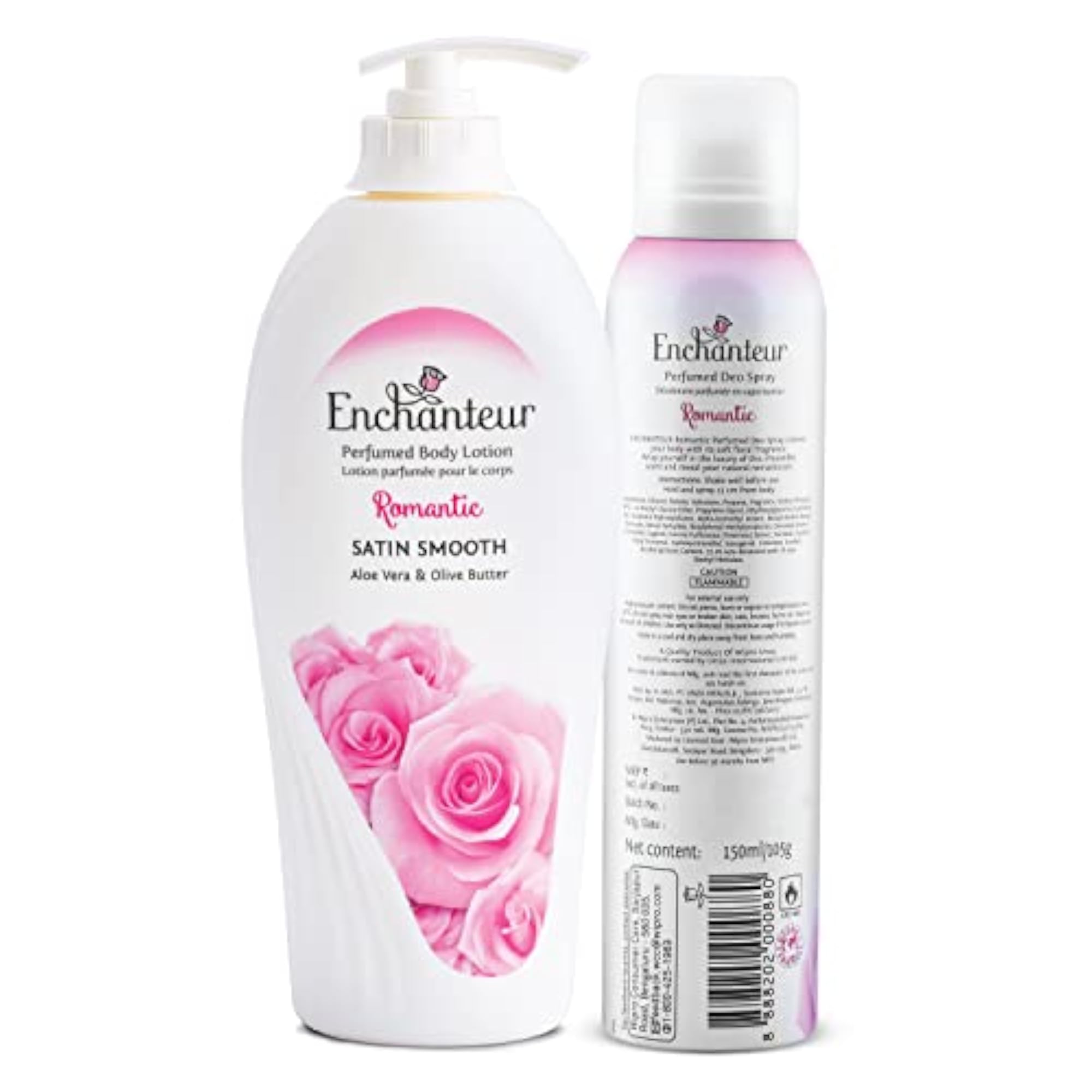 Romantic Perfumed Deo Spray & Body Lotion Set