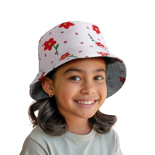 Image of VRITRAZ Kids Baseball Cap | Adjustable Cotton Sun Hat for Boys & Girls | Comfortable Wear (4-12 Year)